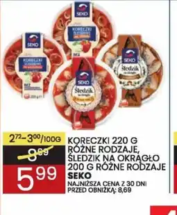 Wafelek Seko Koreczki, Śledzik na okrągło oferta