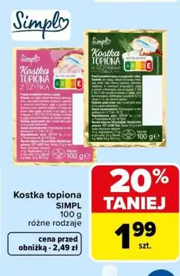 Carrefour Simpl Kostka topiona oferta