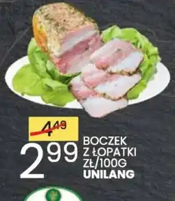 Wafelek Unilang Boczek z łopatki oferta