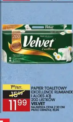 Wafelek Velvet Papier toaletowy Excellence oferta