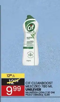 Wafelek Cif Cleanboost Mleczko oferta