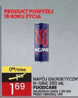 Wafelek Foodcare N-Gine Napój energetyczny oferta
