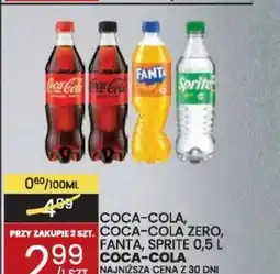 Wafelek Coca-Cola Fanta Sprite oferta