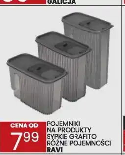 Wafelek Ravi Pojemniki na produkty sypkie oferta