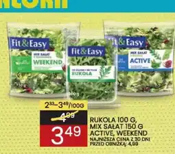 Wafelek Fit & Easy Mix sałat, Rukola oferta