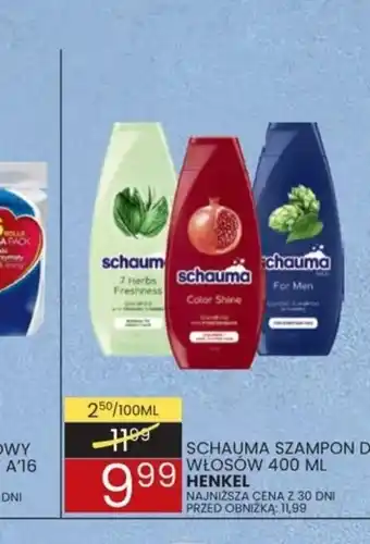 Wafelek Schauma Szampon do włosów oferta