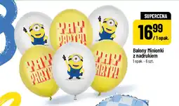 Polomarket Balony Minionki z nadrukiem oferta