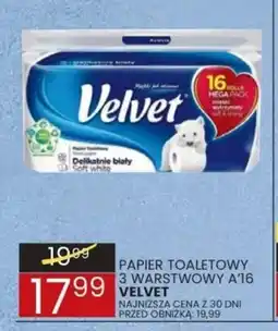 Wafelek Velvet Papier toaletowy oferta