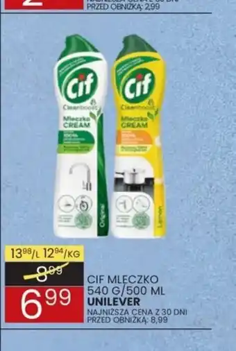 Wafelek Cif Mleczko oferta