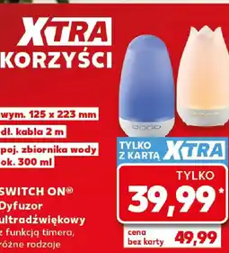 Kaufland Switch On Dyfuzor ultradźwiękowy oferta