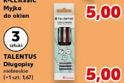 Kaufland Talentus Długopisy niebieskie oferta