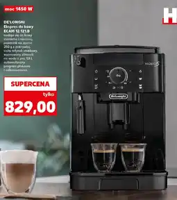 Kaufland De'longhi Ekspres do kawy ecam 12.121.B oferta