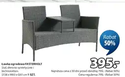 JYSK Fasterholt Ławka ogrodowa oferta