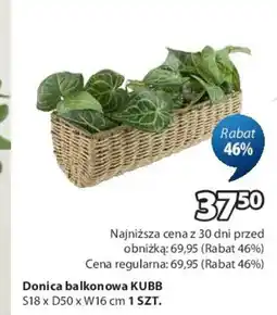 JYSK Kubb Donica balkonowa oferta