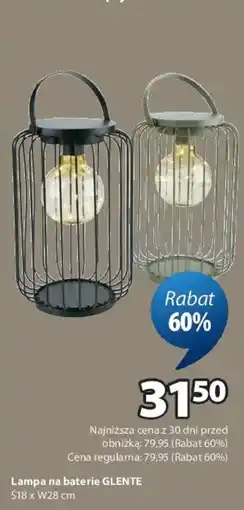 JYSK Lampa na baterie Glente oferta