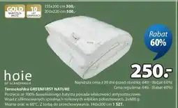JYSK Høie Termokołdra Greenfirst Nature oferta
