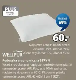 JYSK Wellpur Poduszka ergonomiczna Stryn oferta