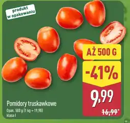 ALDI Pomidory truskawkowe oferta