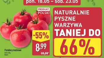 ALDI Pomidory malinowe oferta