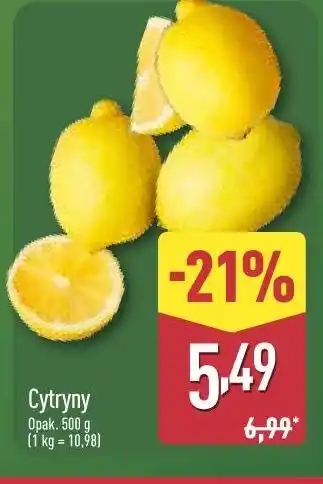 ALDI Cytryny oferta