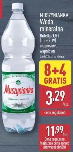 ALDI Muszynianka Woda mineralna oferta