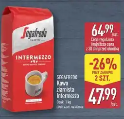 ALDI Segafredo Kawa ziarnista Intermezzo oferta