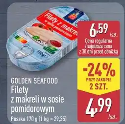 ALDI Golden Seafood Filety z makreli oferta