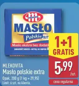 ALDI Mlekovita Masło polskie extra oferta