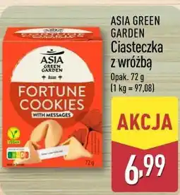 ALDI Ciasteczka z wróżbą asia green garden oferta