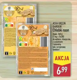 ALDI Asia Green Garden Chlebki naan oferta