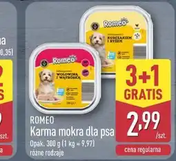 ALDI Romeo Karma mokra dla psa oferta