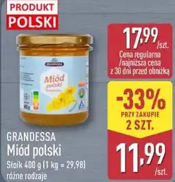 ALDI Miód polski Grandessa oferta