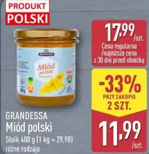 ALDI Miód polski Grandessa oferta
