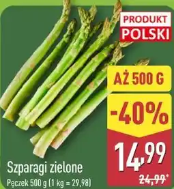 ALDI Szparagi zielone oferta