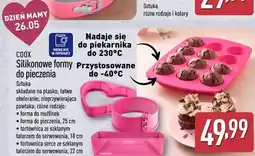 ALDI Silikonowe formy do pieczenia coox oferta