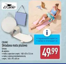 ALDI Crane Składana mata plażowa oferta