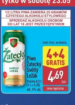 ALDI Piwo Žatecký Světlý Ležák oferta