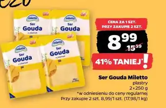 Netto Ser Gouda Miletto plastry oferta