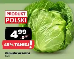 Netto Kapusta wczesna 1 szt oferta