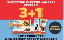 Netto Mleczne kanapki Ferrero oferta