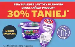 Netto SERY BIAŁE BEZ LAKTOZY MLEKOVITA DRUGI, TAŃSZY PRODUKT 30% TANIEJ oferta