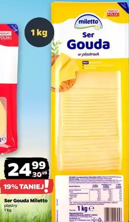 Netto Ser Gouda Miletto oferta