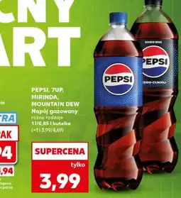 Kaufland PEPSI, 7UP, MIRINDA, MOUNTAIN DEW Napój gazowany oferta
