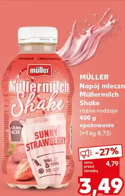 Kaufland Napój mleczny Müllermilch Shake różne rodzaje oferta