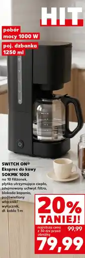 Kaufland SWITCH ON Ekspres do kawy SOKMK 1000 oferta