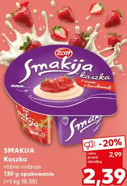 Kaufland Kaszka SMAKIJA różne rodzaje oferta