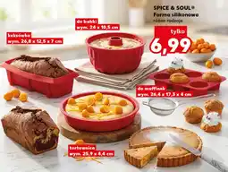 Kaufland SPICE & SOUL Forma silikonowa różne rodzaje oferta