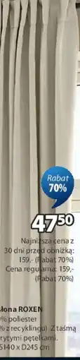 JYSK Roxen Zasłona oferta