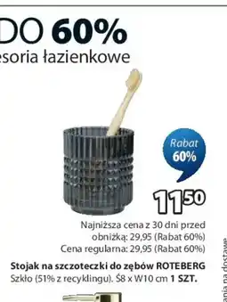 JYSK Roteberg Stojak na szczoteczki do zębów oferta
