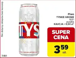 Globi Piwo TYSKIE GRONIE oferta